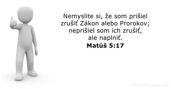 Matúš 5:17