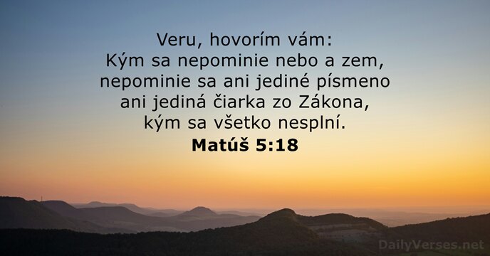 Matúš 5:18