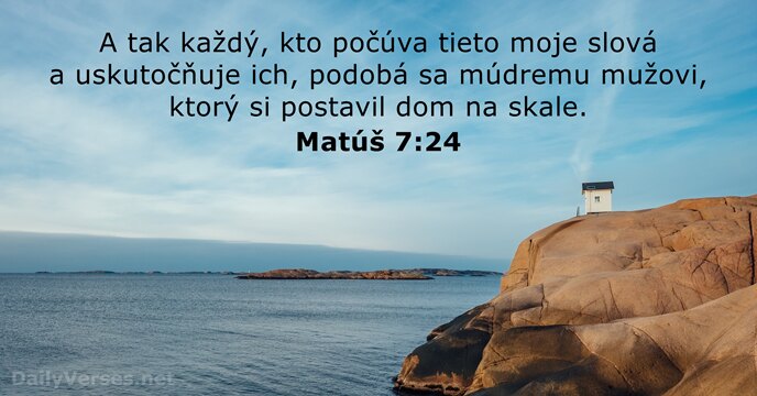 Matúš 7:24