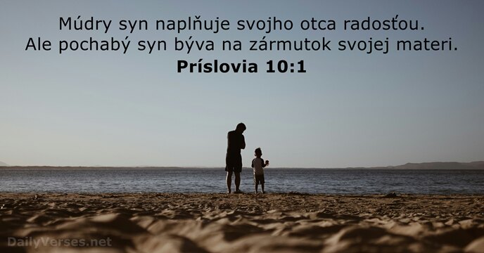 Príslovia 10:1