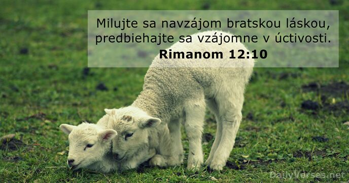 Rimanom 12:10