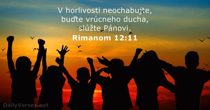 Rimanom 12:11