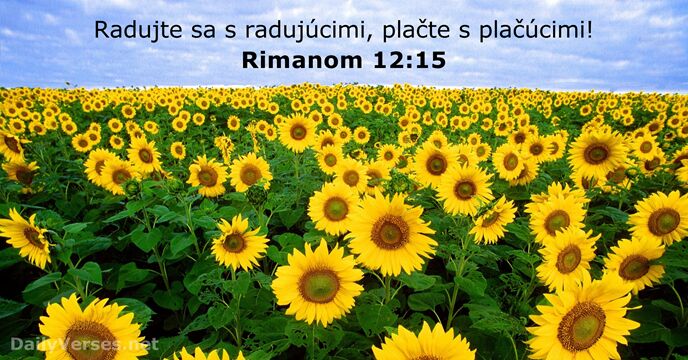Rimanom 12:15
