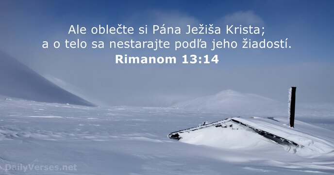 Rimanom 13:14