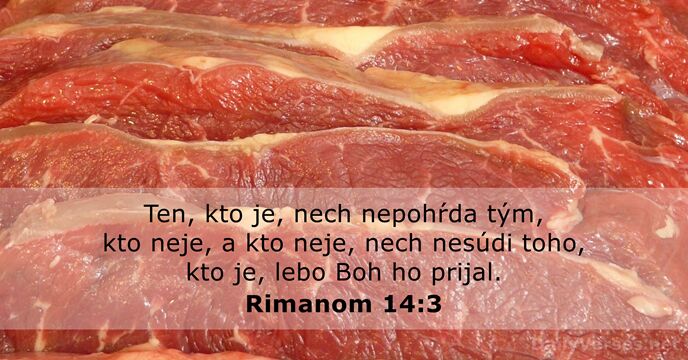 Rimanom 14:3