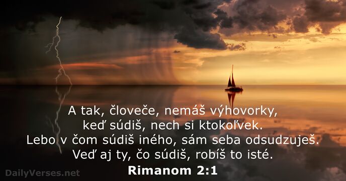 Rimanom 2:1