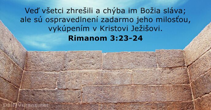 Rimanom 3:23-24
