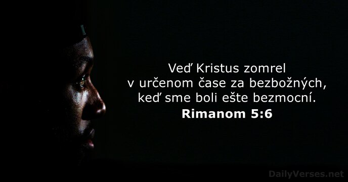 Rimanom 5:6