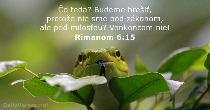 Rimanom 6:15