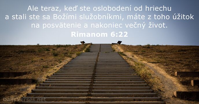 Rimanom 6:22