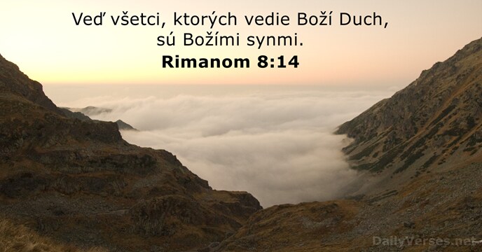 Rimanom 8:14