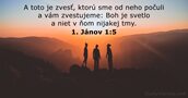 1. Jánov 1:5