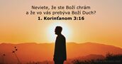 1. Korinťanom 3:16