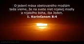 1. Korinťanom 8:4