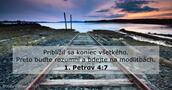 1. Petrov 4:7