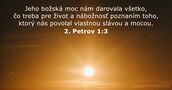 2. Petrov 1:3