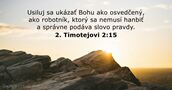 2. Timotejovi 2:15