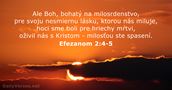 Efezanom 2:4-5