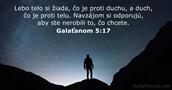 Galaťanom 5:17
