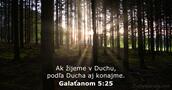 Galaťanom 5:25