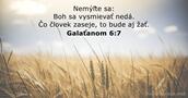 Galaťanom 6:7
