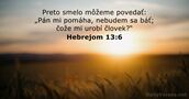 Hebrejom 13:6