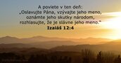 Izaiáš 12:4