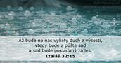 Izaiáš 32:15