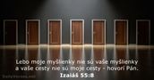 Izaiáš 55:8