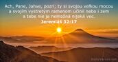 Jeremiáš 32:17