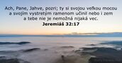 Jeremiáš 32:17