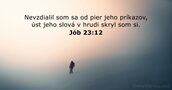 Jób 23:12