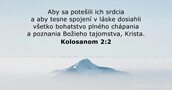 Kolosanom 2:2