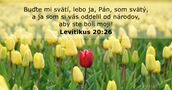 Levitikus 20:26