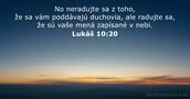 Lukáš 10:20