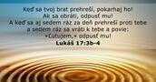Lukáš 17:3b-4