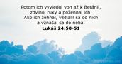 Lukáš 24:50-51