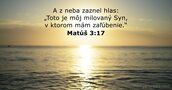 Matúš 3:17