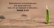 Matúš 5:10