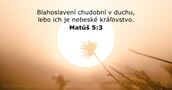 Matúš 5:3