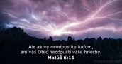 Matúš 6:15