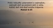 Matúš 6:34