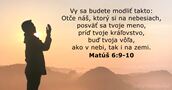 Matúš 6:9-10
