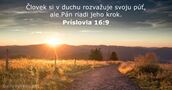 Príslovia 16:9