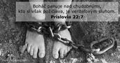Príslovia 22:7