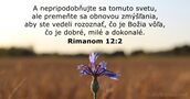 Rimanom 12:2