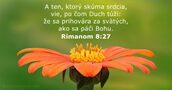 Rimanom 8:27