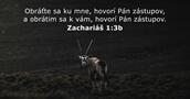 Zachariáš 1:3b