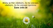 Žalm 145:18