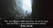 Žalm 33:18